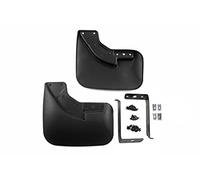 FROSCH EXP.SGFJK001 Guardabarros de Coche a Medida, Aletas Guardabarros, Aletas de Barro de Coche, 2 Piezas con Kit de fijación Delantero/Trasero, Negro