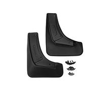 FROSCH EXP.SGFJK001 Guardabarros de Coche a Medida, Aletas Guardabarros, Aletas de Barro de Coche, 2 Piezas con Kit de fijación Delantero/Trasero, Negro