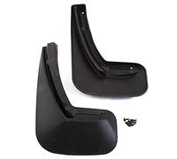 FROSCH EXP.SGFJK001 Guardabarros de Coche a Medida, Aletas Guardabarros, Aletas de Barro de Coche, 2 Piezas con Kit de fijación Delantero/Trasero, Negro