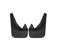 FROSCH EXP.SGFJK001 Guardabarros de Coche Universal, Aletas Guardabarros, Aletas de Barro de Coche, 2 Piezas con Kit de fijación Delantero/Trasero, Negro