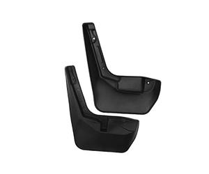 FROSCH Goma a Medida, protección contra Salpicaduras, Guardabarros Delantero para Renault Logan 2010-2014 en una Bolsa de Polietileno