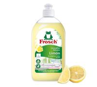 Frosch - Lavavajillas a Mano Líquido Bálsamo Limón, Desengrasa y Protege la Piel, Dermatológicamente Testado con PH neutro, Limpieza e higiene eficaz - 500ml