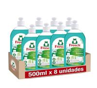 Frosch - Lavavajillas a Mano Líquido Concentrado Ecológico Romero, Limpieza e higiene eficaz, PH Neutro - Pack 8x500ml