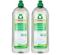 Frosch Lavavajillas a Mano Vitaminas - 750 ml (Paquete de 2)