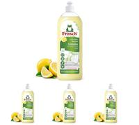 Frosch Lavavajillas Limón, 750 Mililitros (Paquete de 4)
