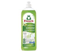 Frosch Limones Detergente lavavajillas a mano, fuerte contra la grasa, 750 ml, 1 unidad (1 x 750 ml)