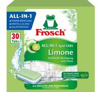 Frosch Pastillas para Lavavajillas Todo en 1 -Limón - 30 unidades Frosch