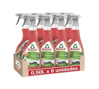 Frosch - Quitagrasas Desengrasante Ecológico Pomelo, Apto para Superficies Alimentarias, Elimina la Grasa sin Esfuerzo - Resultado Brillante y Duradero - Pack de 8 Unidades x 500 ml