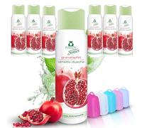Frosch Senses - Gel de ducha de granada, 300 ml, juego de 6 unidades (6 x 300 ml) y tapa para cepillo de dientes Celexqua
