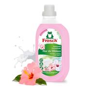 Frosch - Suavizante Concentrado Liquido Ecológico con Flor de Hibisco, Apto para Ropa Blanca y de Color, Protege y Revitaliza el Color y Fibras del Tejido, Dermatológicamente Testado - 900ml