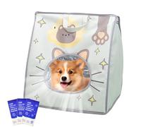 Frost Cat - Chill Pet Pod | Esquina helada | Forma de Diseño de Estructura de Refugio de Refrigeración Transpirable - de Modo de Viaje Confort de Movilidad con Control de Temperatura