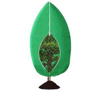 Frost Cloth, Cold Weather Plant Protector Jacket, Breathable Non-Woven Cover with Zipper & Drawstring Closure, Antifreeze Shield for Patio Potted Trees, Fruit Shrubs, Lawn & Garden
