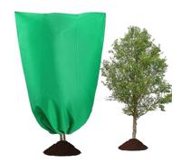 Frost Cloth, Fruit Tree Freeze Protection, Cold Weather Bags, Reusable Breathable Non Woven Material, Easy Access Side Closure, Lawn and, White Lightweight Wrap for Vineyard