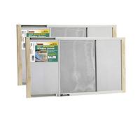 Frost King 2AWS1537 Pantalla Ajustable para Ventana, Natural, 15in High x Fits 21-37in Wide (2 Pack)