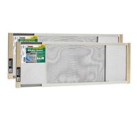 Frost King 2AWS1845 Pantalla Ajustable para Ventana, Natural, 18in High x Fits 25-45in Wide (2 Pack)