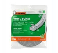 Frost King Cinta de espuma de vinilo, celda cerrada, compresión moderada, V442H