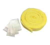 Frost King Kit de envoltura de tuberías de fibra de vidrio, 3 x 1/2 x 50 pies