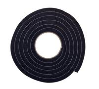 Frost King R738H - Sello de espuma de goma autoadhesiva, negro, 3/8 pulgadas de ancho, 7/16 pulgadas de alto, 10 pies de largo
