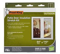 Frost King V96H Kit de ventana elástica para exteriores, 213,4 x 279,4 cm, transparente, 84 x 110 pulgadas