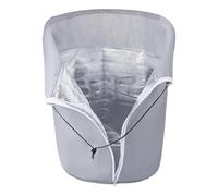 Frost Plant Covers, Plant Winter Protection Pot with Drawstring and Zipper, Protector Shade for Grass, Vegetable, Lawn, Tomato, Blueberry, Strawberry, Landscape, Gardening, Yard, 27.56x25.59 Inches