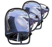 Frost Ride Mitts - Guantes cálidos para manillar de bicicleta para exteriores, con forro polar que retiene el calor y protección contra la intemperie, para moto de nieve, para uso diario, ciudad, 25 x