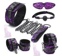 Frostcqc Yoga Training Set 5 Piezas, Set de Ejercicios de Encaje Morado