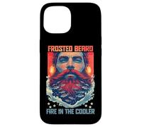 Frosted Beard Fire in The Cooler Carcasa para iPhone 15