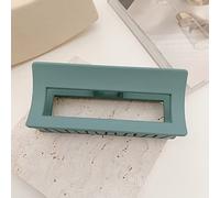 Frosted Hollow Square Peinado Clip Maquillaje Peinado Accesorios Mujer Verano Plástico,11