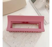 Frosted Hollow Square Peinado Clip Maquillaje Peinado Accesorios Mujer Verano Plástico,6