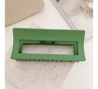Frosted Hollow Square Peinado Clip Maquillaje Peinado Accesorios Mujer Verano Plástico,8