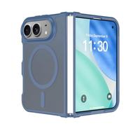 Frosted Magnetic Case for iPhone 18 Duo Compatible with Magsafe (Blue) | Protective Cover with Shockproof TPU Frame, Raised Camera & Screen Protection, Slim Fit Phone Cas