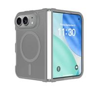 Frosted Magnetic Case for iPhone 18 Duo Compatible with Magsafe (Gray) | Protective Cover with Shockproof TPU Frame, Raised Camera & Screen Protection, Slim Fit Phone Cas