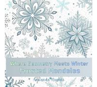 Frosted Mandala Coloring: Where Geometry Meets Winter Beauty