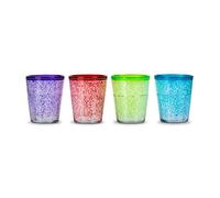 Froster Ice Shots, Juego de 4 vasos de chupito de vodka 50 ml para congelar, Regalo para hombre, Chupitos originales (Color)