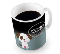 Froster Taza mágica - Perrito, Taza Sensible al Calor que Cambia de Color, Taza Cachorro con Mensaje de Amor, Regalo