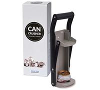 Froster Triturador de Latas con Abridor de Botellas, Acoplado a la pared, Robusto, Tritura Latas de Hasta 500ml