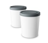 FrostFusion Evo 2 1L Tarrina de Helado Blanco