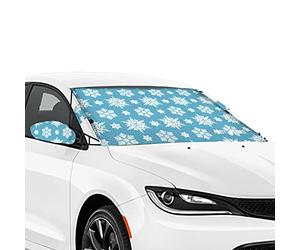 Frostguard Vortex Premium - Cubierta para Parabrisas de Invierno, Placas de Seguridad integradas, Protector para limpiaparabrisas y Espejo, Resistente a la Intemperie, Nieve, Hielo y Hielo (estándar