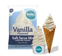 Frostline Vanilla Soft Serve Ice Cream Mix (Large 6 Pound Bag)