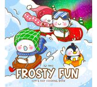 Frosty Fun: Cute & Easy Winter Snowman Coloring Book for Kids & Adults: 40 Cozy Winter Scenes | Relaxing, Simple, and Fun Holiday Coloring Pages