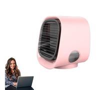 Frosty Fuse Air Conditioner Mini Air Coole, Easy to Carry, Multi-angle Wind Adjustment, Personal Mini Conditioner Portable for Room Office Bedroom (Pink)