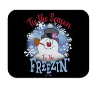Frosty Season for Freezin' - Alfombrilla de ratón fina de perfil bajo
