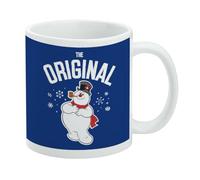 Frosty The Original Taza de café de cerámica, tazas de regalo novedosas para café, té y bebidas calientes, 325 ml, color blanco