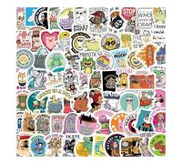 FrostyFlair 200 Stück Stickers, stickers para adultos, sticker book, Stickers divertidos, stickers para adultos, stickers, cosas de libros, hombres y mujeres