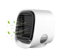 Frostyfuse Enfriador De Aire Portatil, 3 Niveles De Potencia, USB Carga Refresquese Al Instante, Frosty Fuse Mini Aire Acondicionado De Agua (Blanco)
