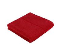 Möve for frottana Pearl - Toalla de baño de 100% algodón, 50 x 100 cm, Rojo rubí