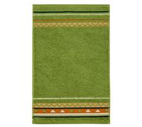 Frottana Country Toalla de baño, algodón, Verde peridoto, 30 x 50 cm