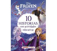Frozen. 10 historias con actividades educativas (Cuentos Disney) (Aprendo con Disney)