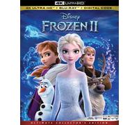 FROZEN 2 (4K UHD Blu-ray) Kristen Bell Idina Menzel Josh Gad (Importación USA)