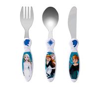 Frozen 2 - Cubertería infantil (3 piezas, cuchillo, tenedor y cuchara)